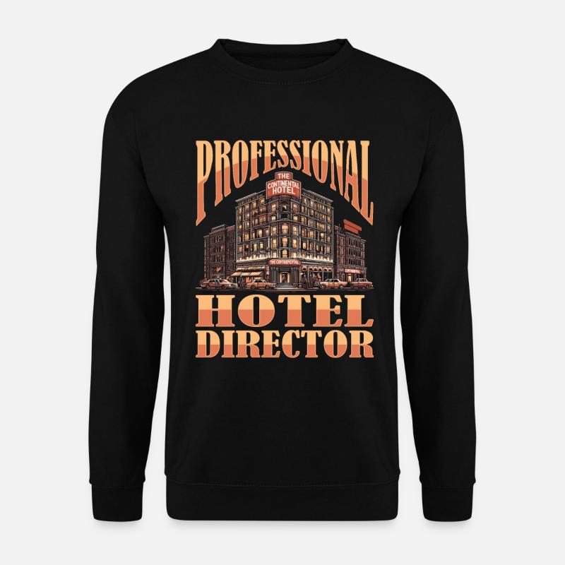 Hotelmanager - Unisex Pullover - Schwarz