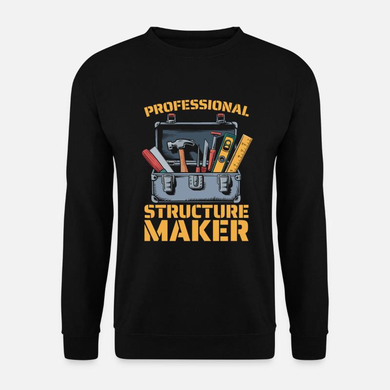 Constructeur - Sweat-shirt Unisexe - noir