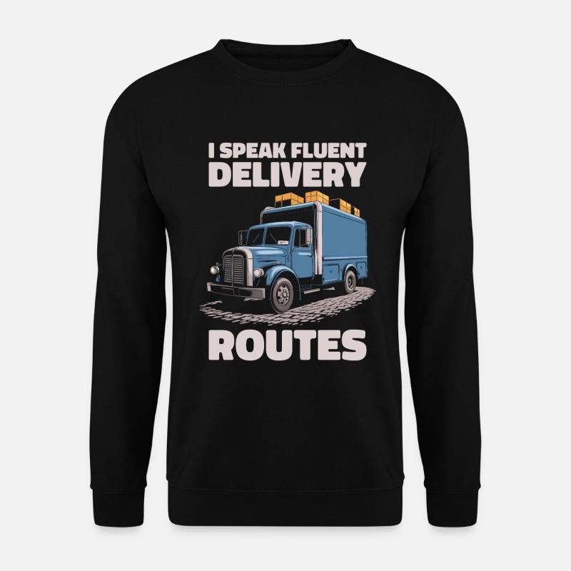 Kurier - Unisex Pullover - Schwarz