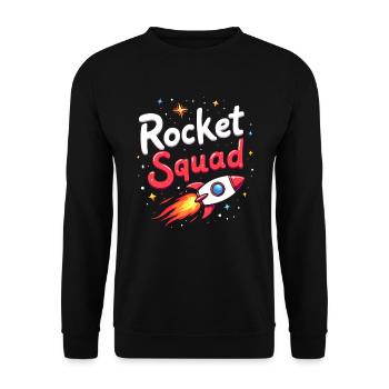 Ingénieur aérospatial Kader - Sweat-shirt Unisexe - noir - Devant - Alina (178cm) & Michal (187cm)