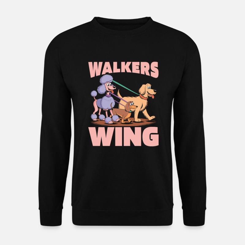 Dog handler team - Unisex Sweatshirt - black