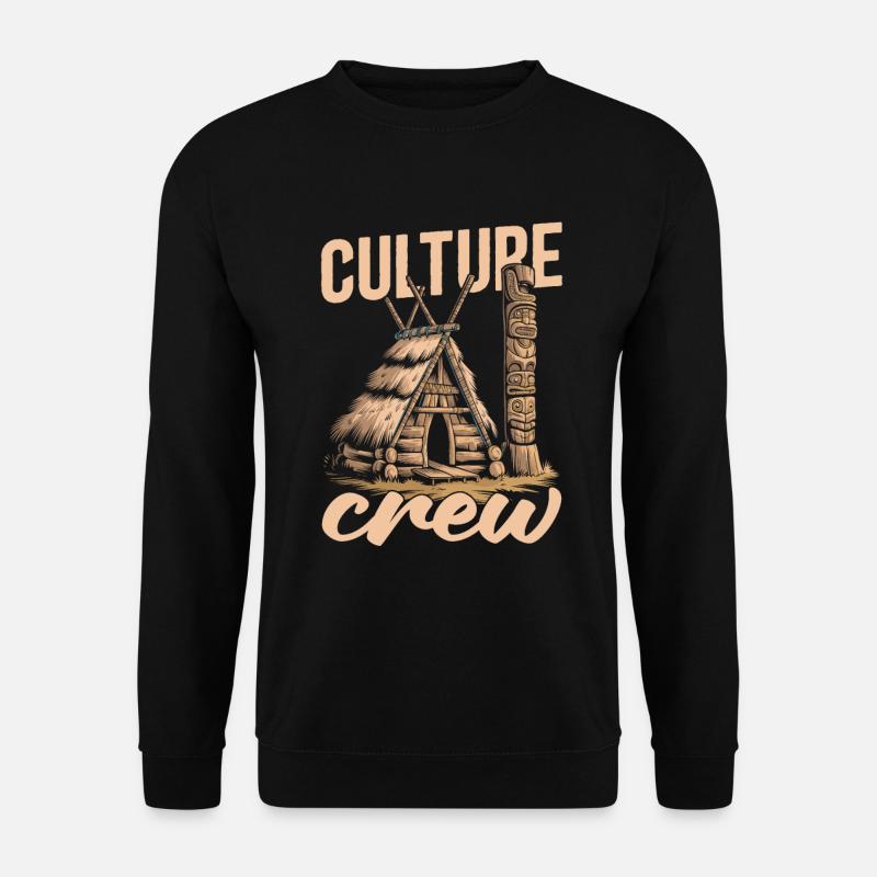 Ethnologist Team - Unisex Sweatshirt - black