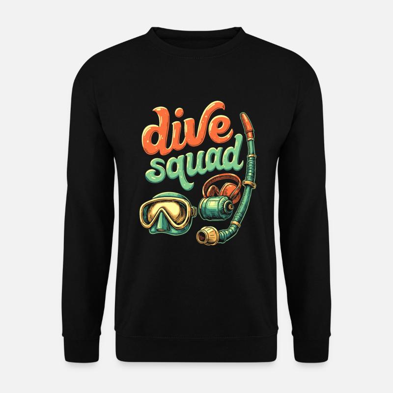 Cadre de plongeurs commerciaux - Sweat-shirt Unisexe - noir