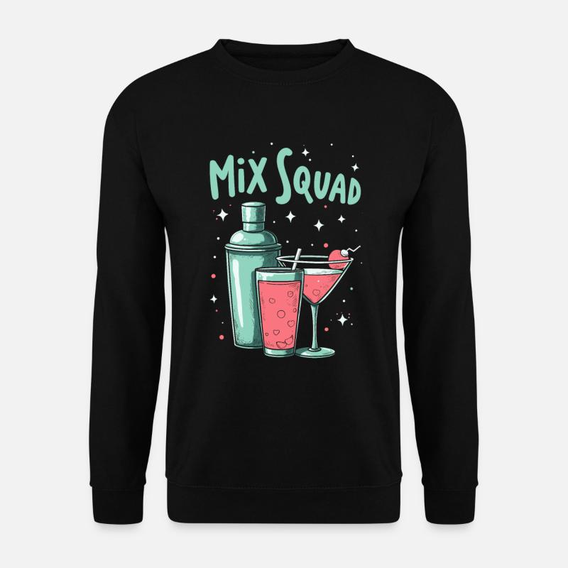 Bartender Bartender Squad - Sweat-shirt Unisexe - noir