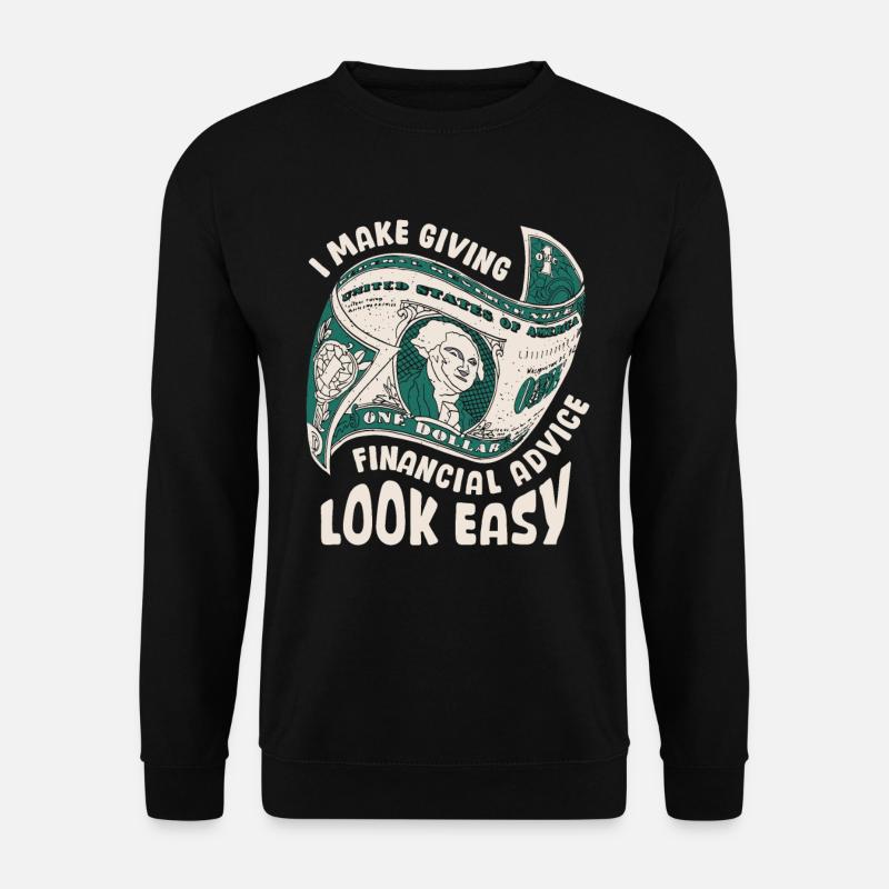 Finanzberater - Unisex Pullover - Schwarz