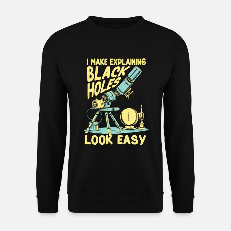 Astrophysiker - Unisex Pullover - Schwarz