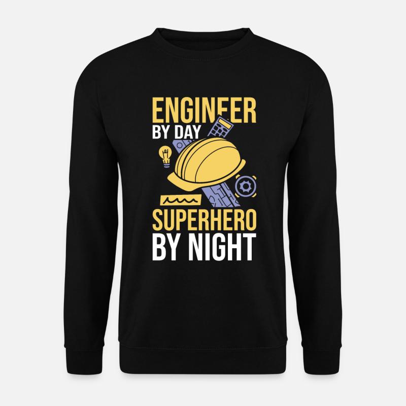 Engineer - Unisex Sweatshirt - black