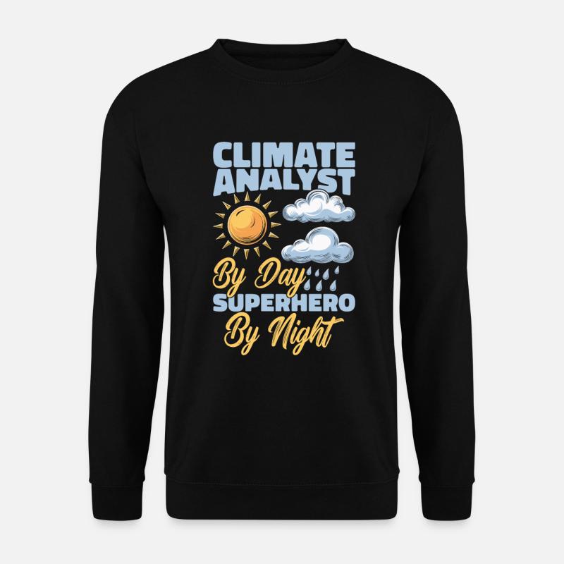 Analyste climat - Sweat-shirt Unisexe - noir