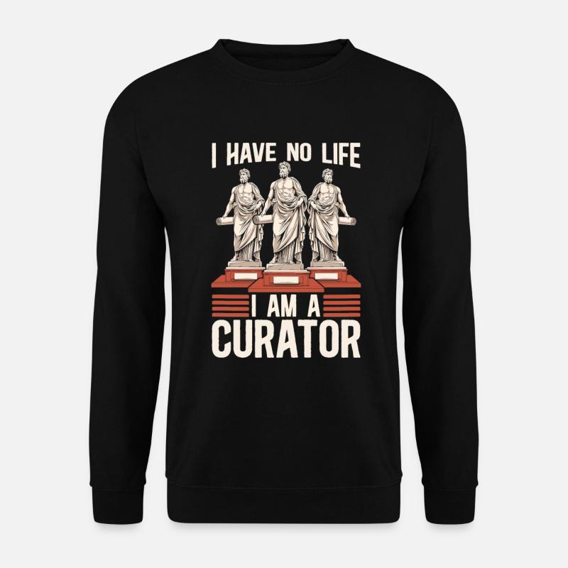 Kurator - Unisex Pullover - Schwarz