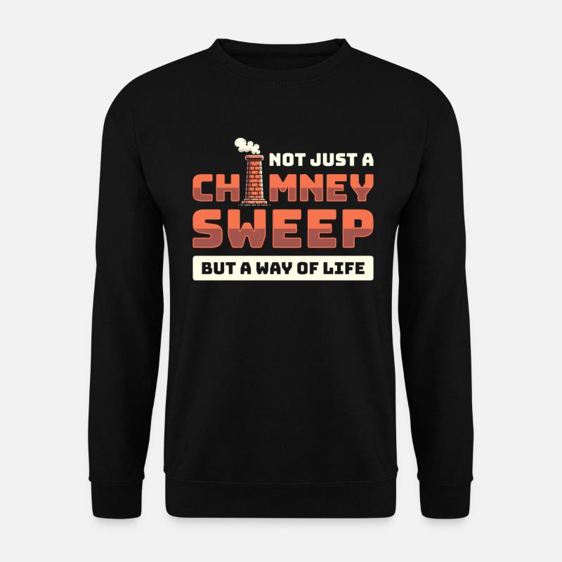 Chimney sweep - Unisex Sweatshirt - black