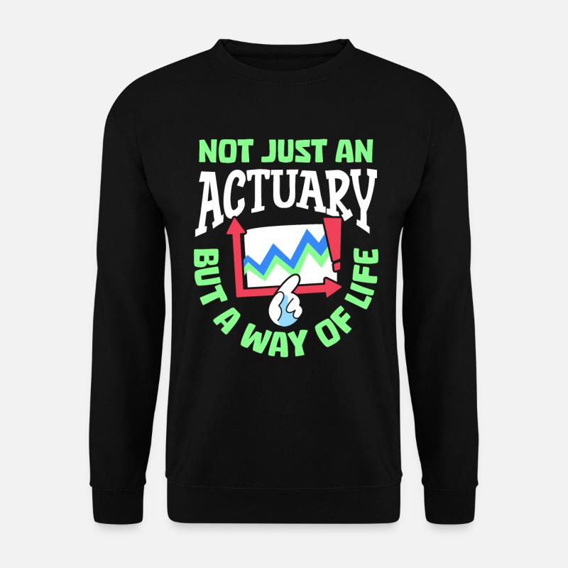 Actuary - Unisex Sweatshirt - black