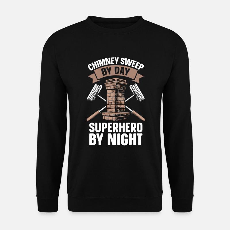 Chimney sweep - Unisex Sweatshirt - black