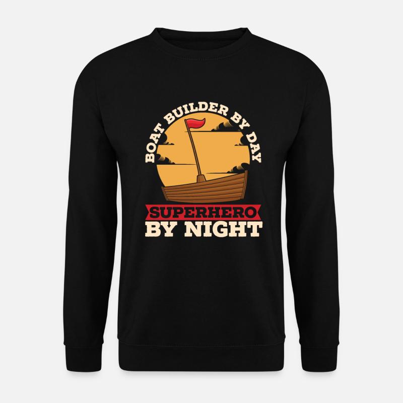 Constructeurs de bateaux - Sweat-shirt Unisexe - noir