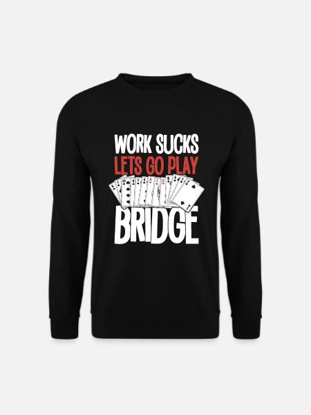 Bridge - Unisex Pullover - Schwarz