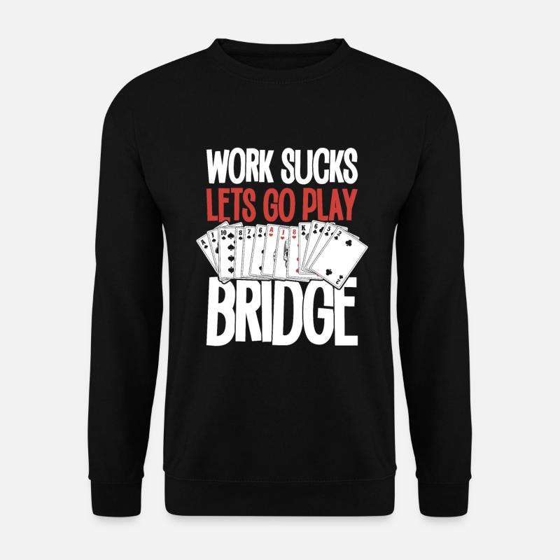 Bridge - Unisex Pullover - Schwarz
