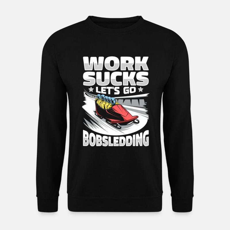 Bobsleigh - Sweat-shirt Unisexe - noir