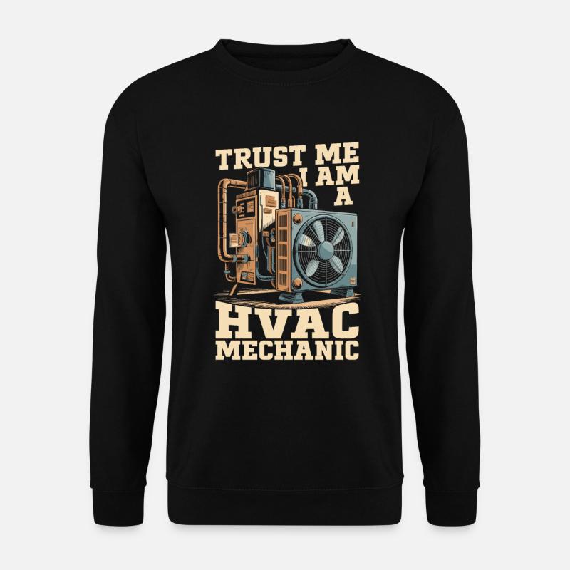 HVAC Technician - Unisex Sweatshirt - black