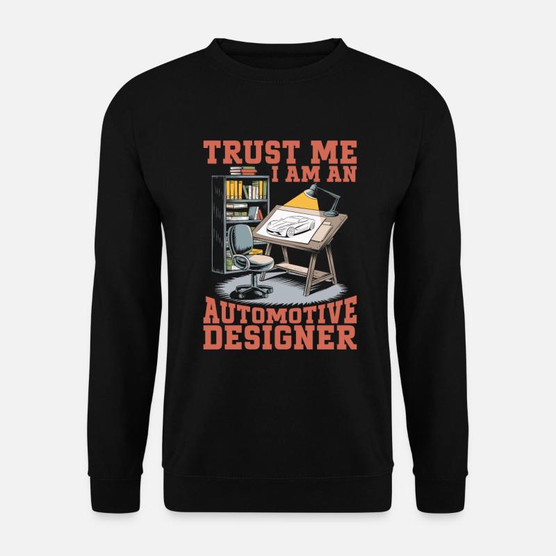 Automobildesigner - Unisex Pullover - Schwarz