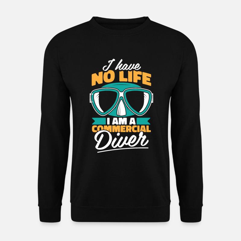 Berufstaucher - Unisex Pullover - Schwarz