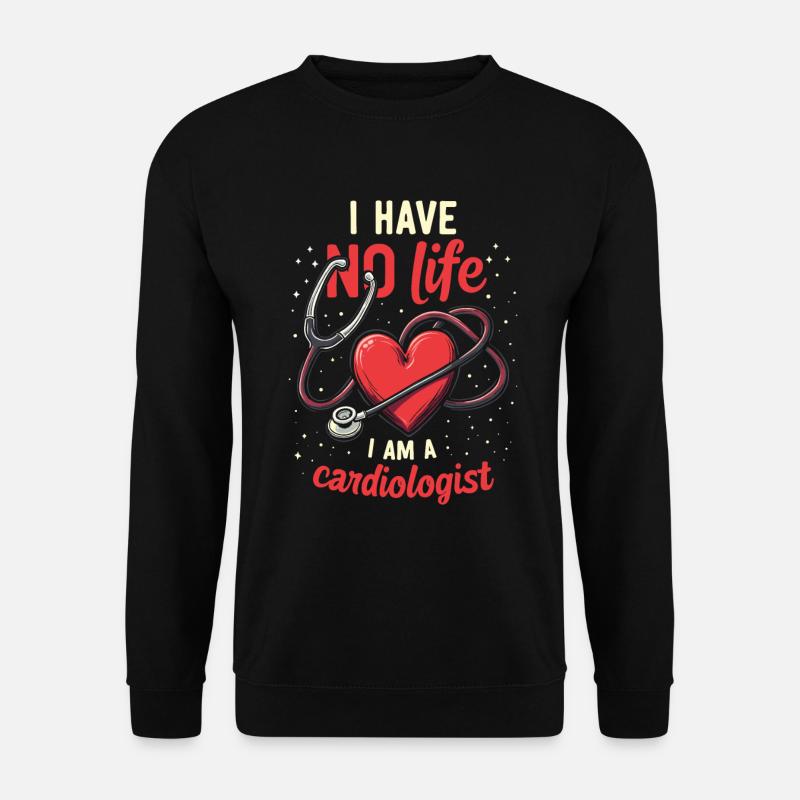 Cardiologist - Unisex Sweatshirt - black