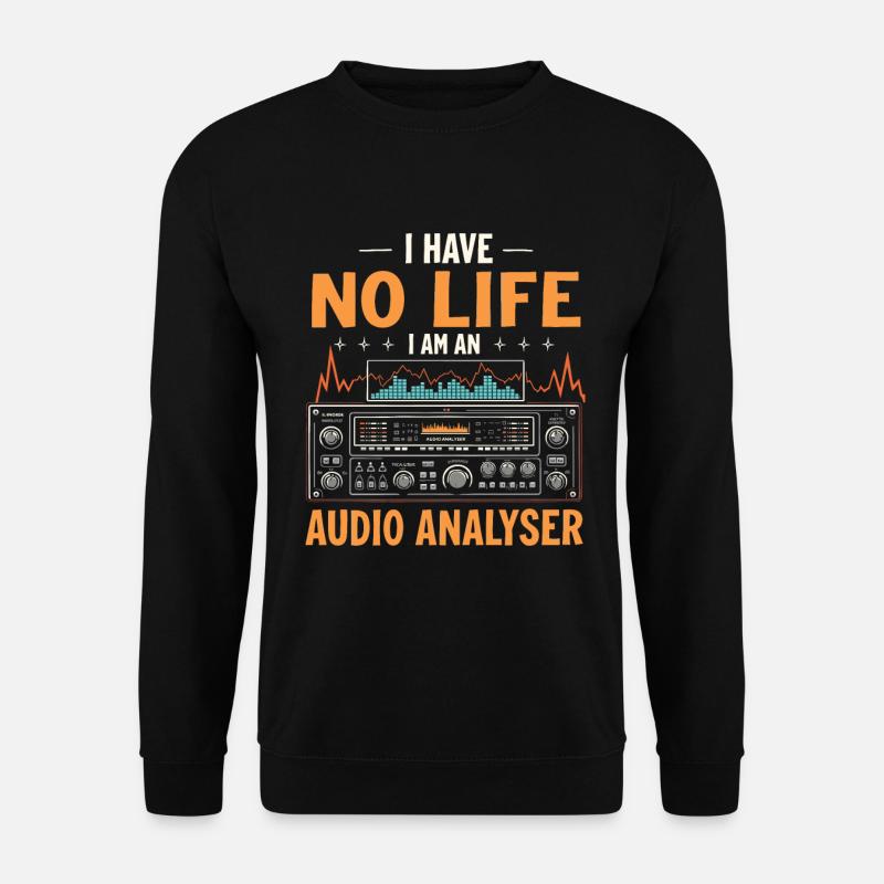 Audio Analyzer - Unisex Sweatshirt - black