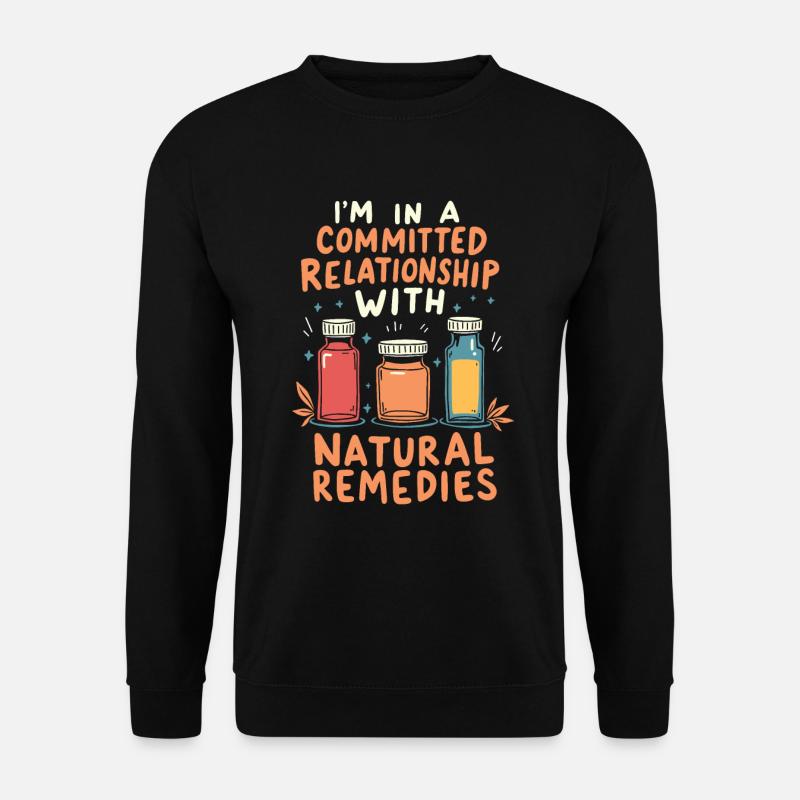Homeopathy - Unisex Sweatshirt - black