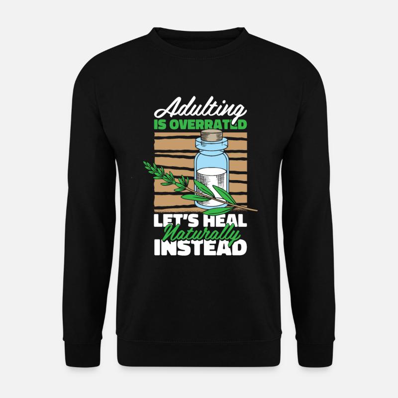 Homeopathy - Unisex Sweatshirt - black