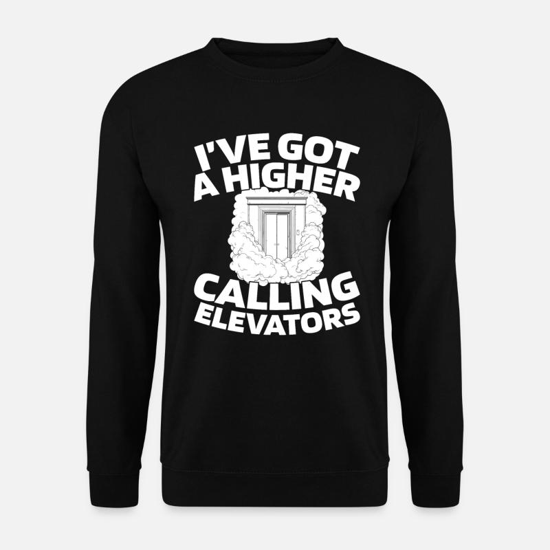 Elevator Elevator - Unisex Sweatshirt - black