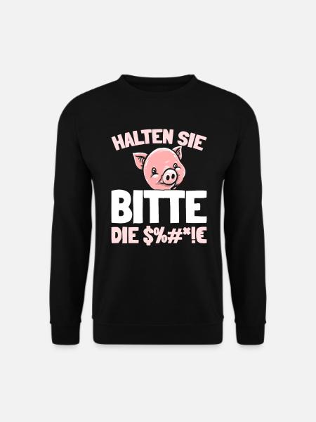 Porc Éleveur de porcs - Sweat-shirt Unisexe - noir