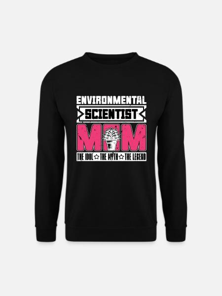Environmental Scientist Mom The Soil Scientist - Unisex Sweatshirt - black