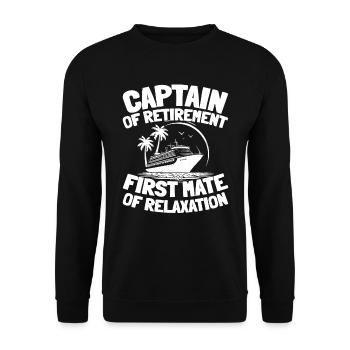 Cruise Retraite - Sweat-shirt Unisexe - noir - Devant - Alina (178cm) & Michal (187cm)