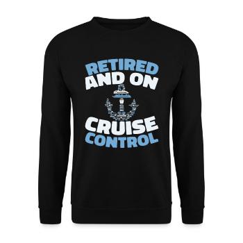 Cruise Retraite - Sweat-shirt Unisexe - noir - Devant - Alina (178cm) & Michal (187cm)