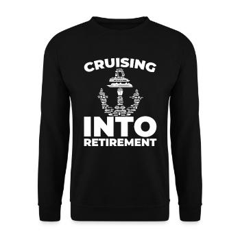 Kreuzfahrt - Unisex Pullover - Schwarz - Vorne - Alina (178cm) & Michal (187cm)