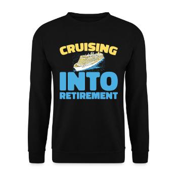 Croisière - Sweat-shirt Unisexe - noir - Devant - Alina (178cm) & Michal (187cm)