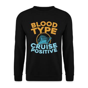 Croisière - Sweat-shirt Unisexe - noir - Devant - Alina (178cm) & Michal (187cm)