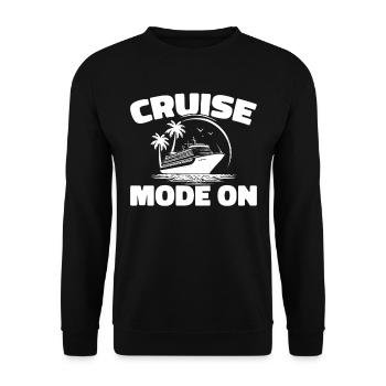 Croisière - Sweat-shirt Unisexe - noir - Devant - Alina (178cm) & Michal (187cm)