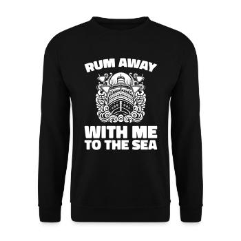 Croisière - Sweat-shirt Unisexe - noir - Devant - Alina (178cm) & Michal (187cm)