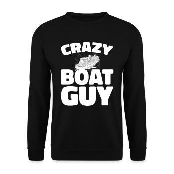 Croisière - Sweat-shirt Unisexe - noir - Devant - Alina (178cm) & Michal (187cm)