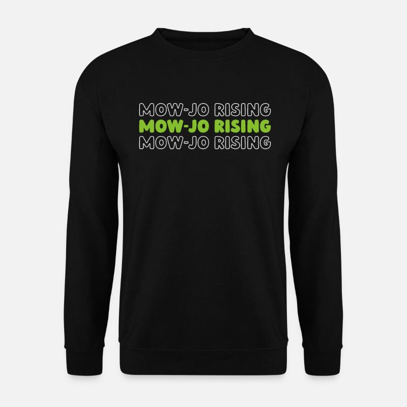 Rasenmäher Mähen - Unisex Pullover - Schwarz
