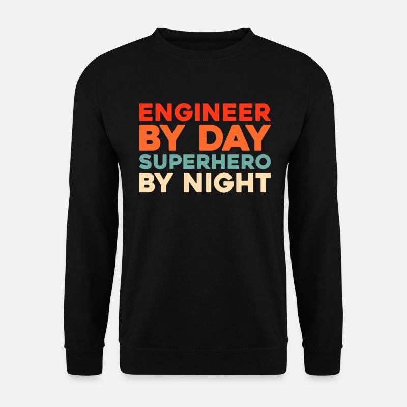 Engineer - Unisex Sweatshirt - black