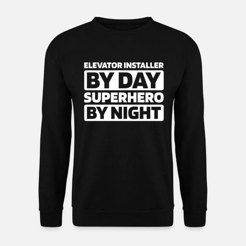 Elevator Installer - Unisex Sweatshirt - black