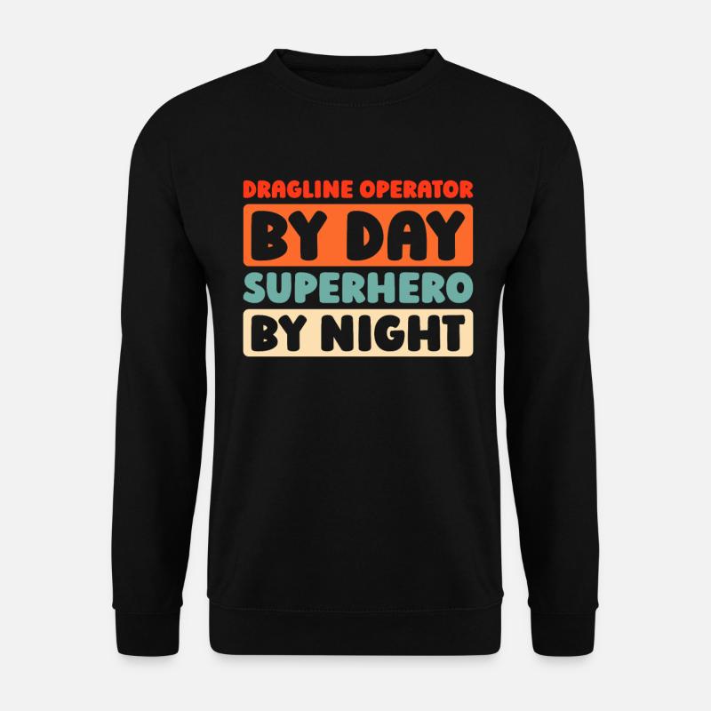 Tow line operators - Unisex Sweatshirt - black