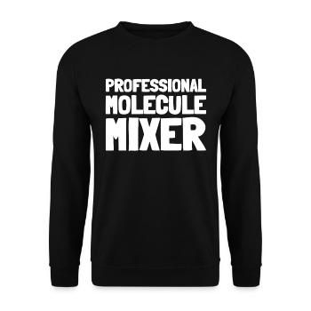 Biochimiste - Sweat-shirt Unisexe - noir - Devant - Alina (178cm) & Michal (187cm)