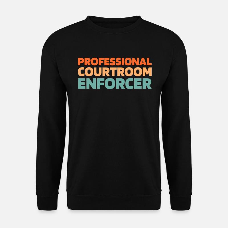 Gerichtsvollzieher - Unisex Pullover - Schwarz