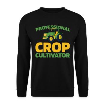 Agriculteur Agriculteur - Sweat-shirt Unisexe - noir - Devant - Alina (178cm) & Michal (187cm)