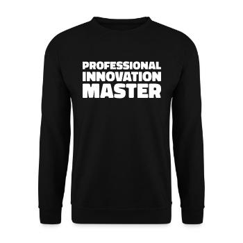 Engineer - Unisex Sweatshirt - black - Front - Alina (178cm) & Michal (187cm)