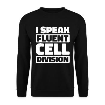 Biochemiker - Unisex Pullover - Schwarz - Vorne - Alina (178cm) & Michal (187cm)