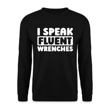 Monteur - Unisex Pullover - Schwarz - Vorne - Alina (178cm) & Michal (187cm)