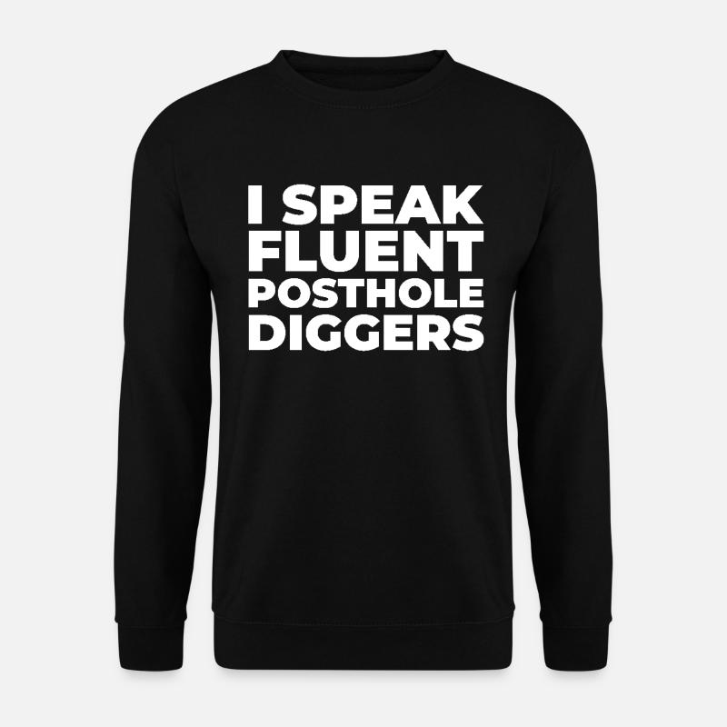 Fence installer - Unisex Sweatshirt - black