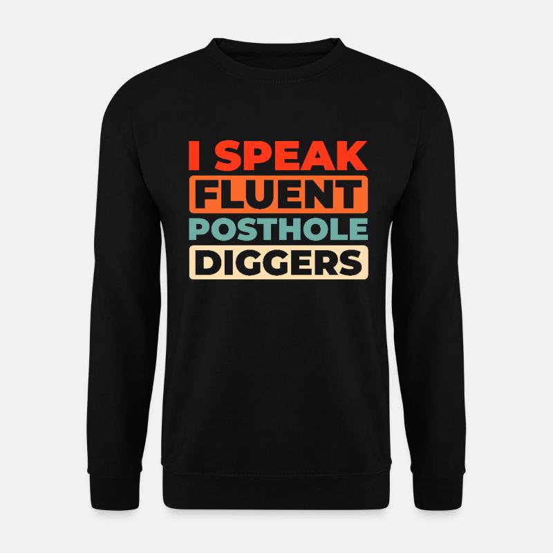 Fence installer - Unisex Sweatshirt - black